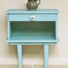 annie sloan provence on small cupboard