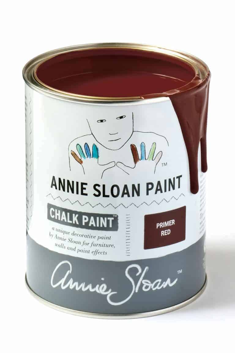 Primer Red Chalk Paint™ by Annie Sloan 1 Litre Pot Dovetails Vintage