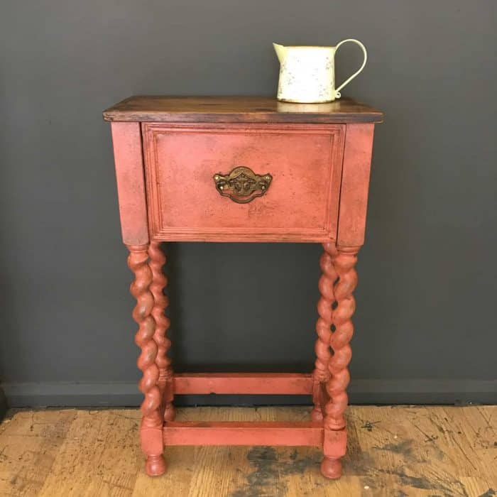 Painted in Annie Sloan Scandinavian Pink SOLD