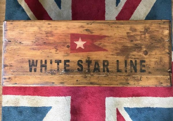 IMG_7306 RMS TITANIC Chest COFFEE TABLE Nautical Storage Trunk
