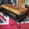 IMG_7314 RMS TITANIC Chest COFFEE TABLE Nautical Storage Trunk