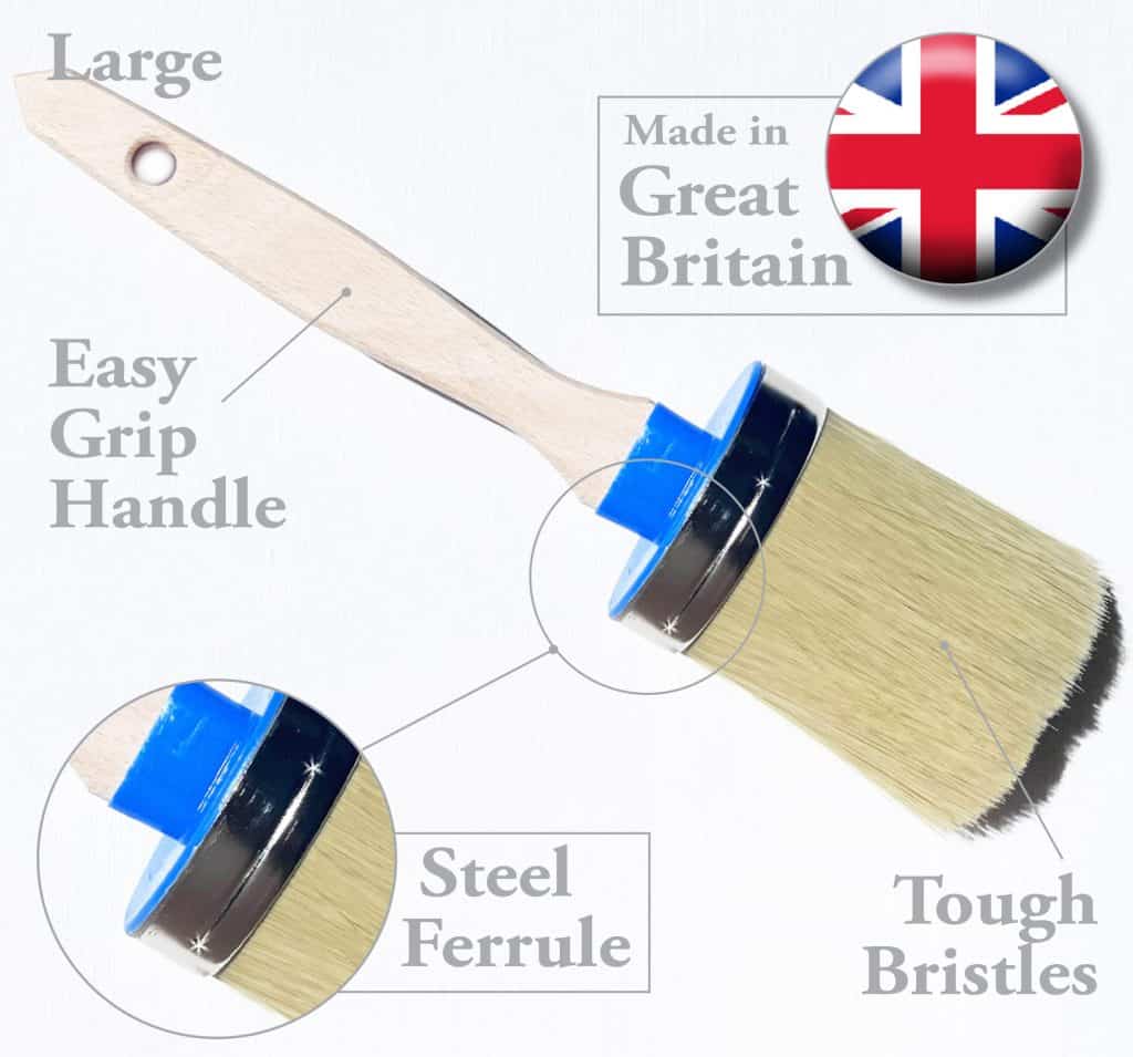 Annie Sloan Small Wax Brush Dovetails Vintage